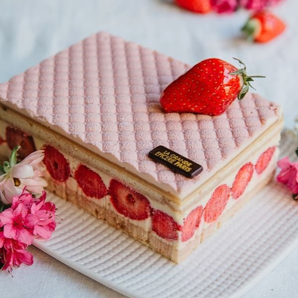 Fraisier — La Grande Épicerie de Paris